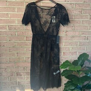 NEW Forever 21 Black Lace Cover